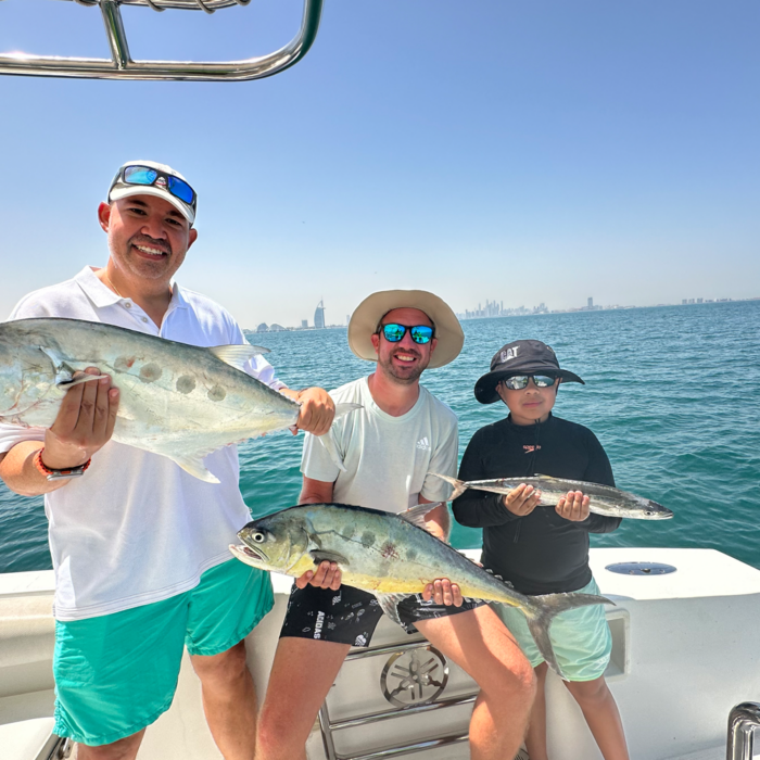 People fishing in Dubai